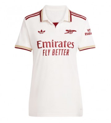 Arsenal William Saliba #2 Tredjetrøje Dame 2025-26 Kortærmet